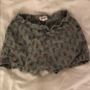 Oeuf 2Y turnip shorts
